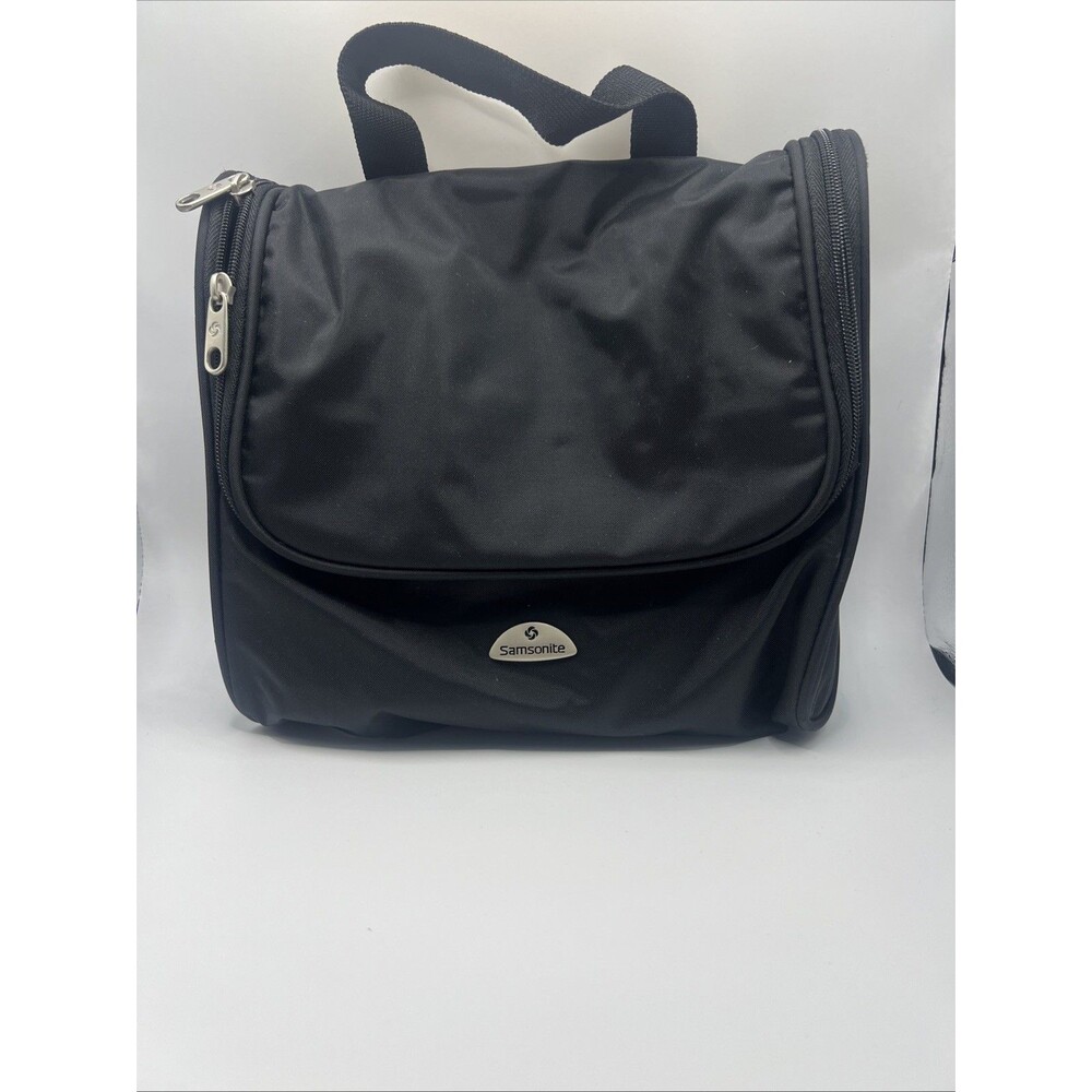 Samsonite Black Hanging Travel Toiletry Bag Organizer Kit